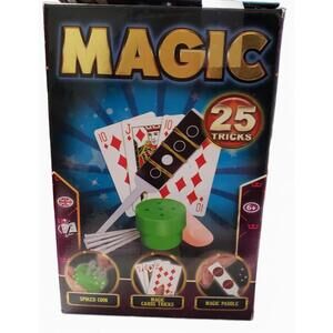 Hanky Panky Magic Trick Set Nr. 7693 – 25 Tricks, NEW